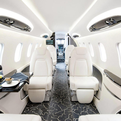 Valley Jet interior