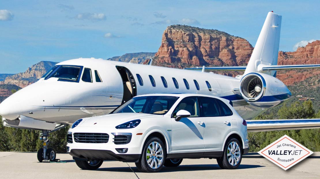 porshe private jet charter
